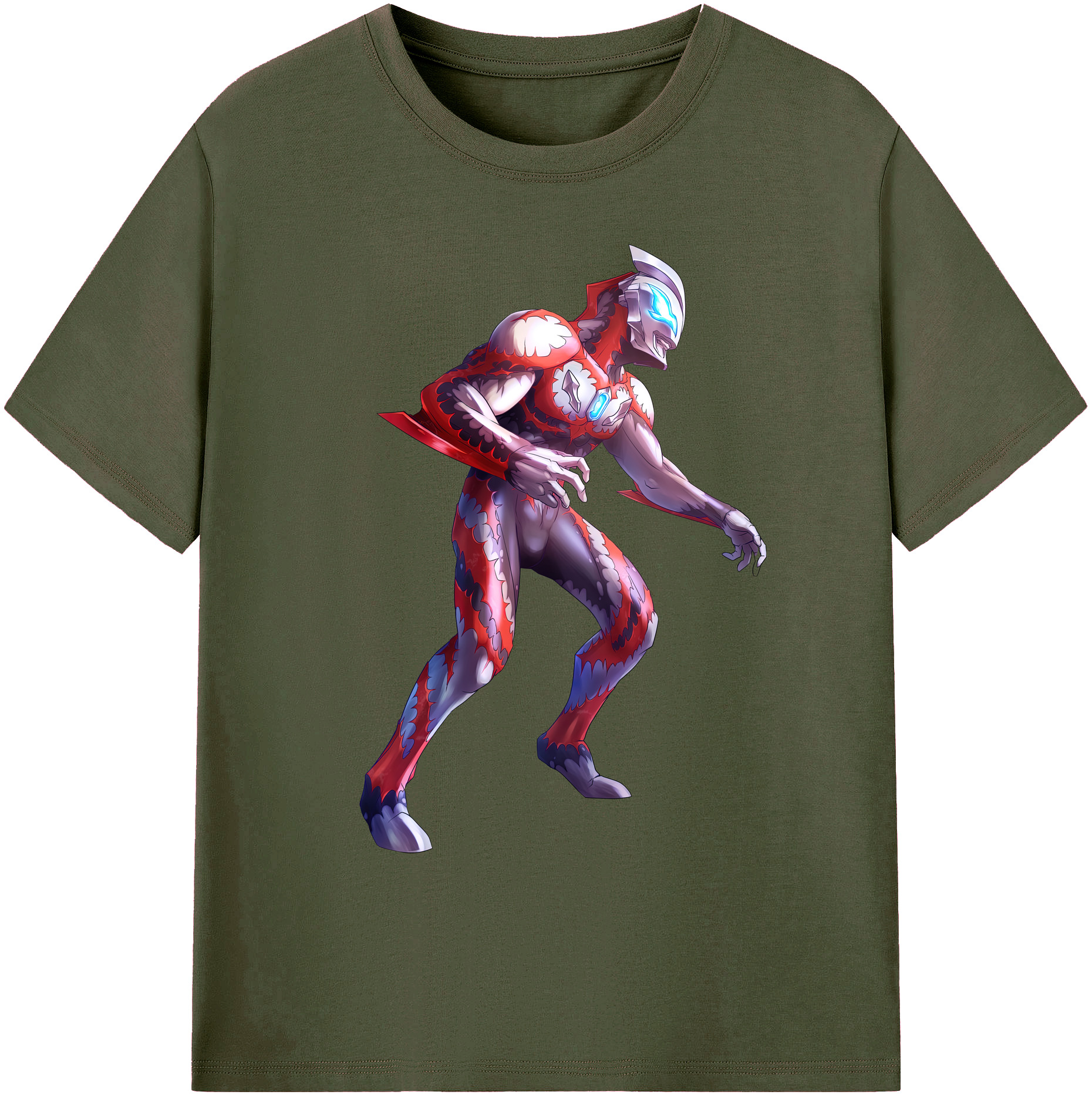 （画像用） ウルトラマン Ultraman 綿100％ メンズ半袖Tシャツ｜肌触りやわらか＆通気性